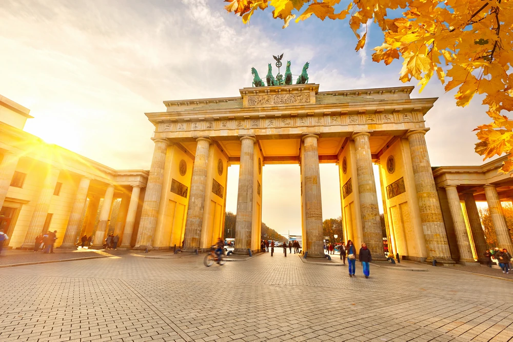 Brandenburger Tor im Herbst